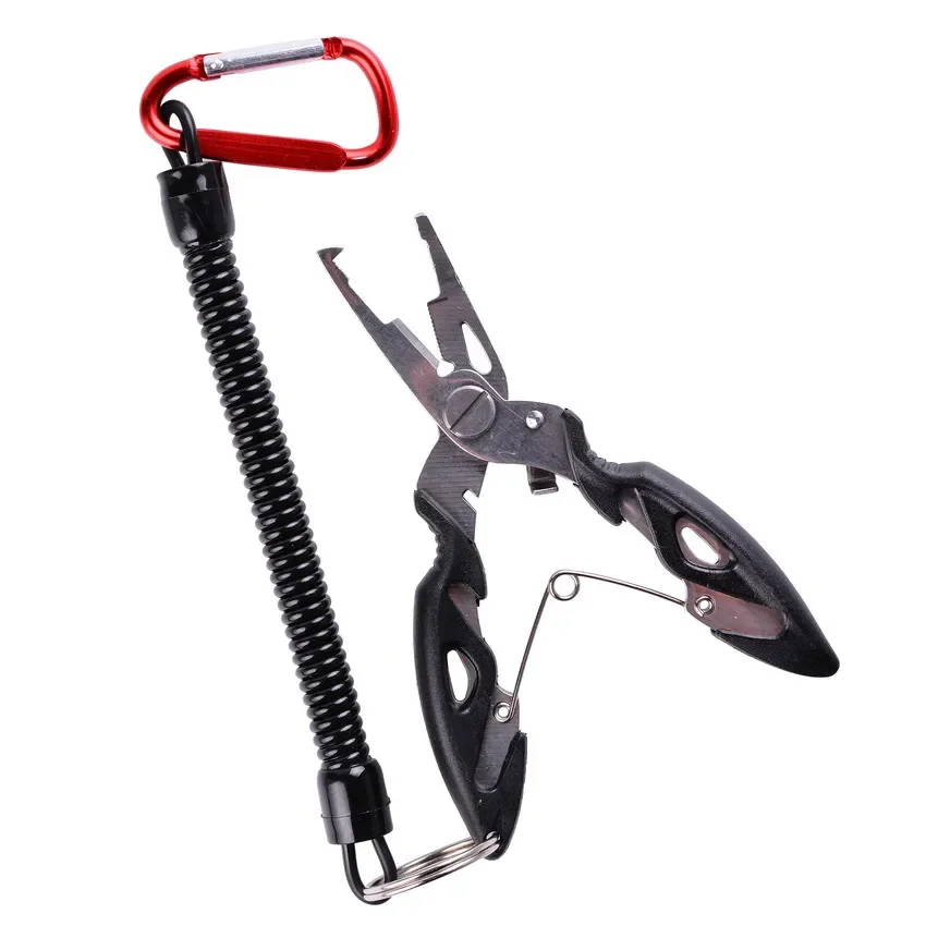Fishing Line Cutter - 多機能フィッシングプライヤーツールグッズ用アクセサリー冬用タックルプライヤー万力編みハエはさみ三つ編みセット魚トング