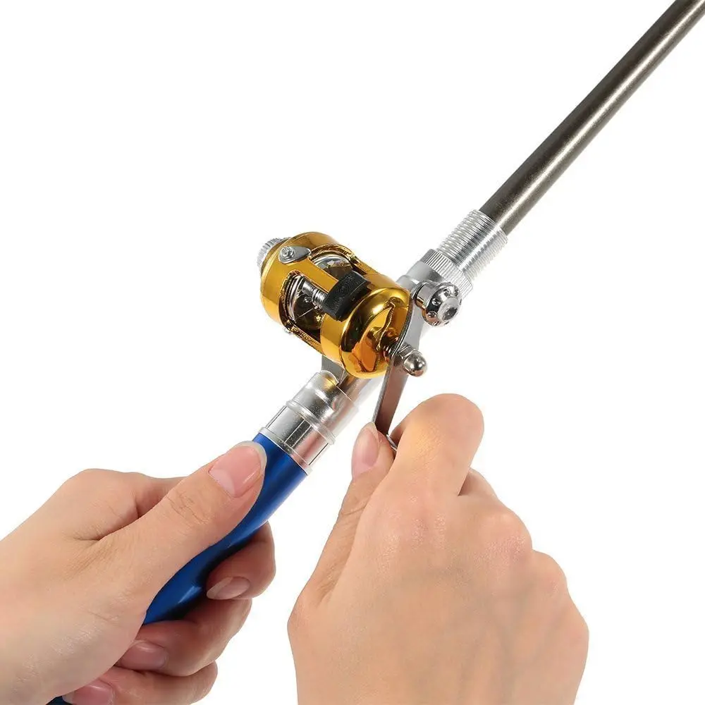 携帯用アイスフィッシングロッド＆リールセット。ペン型で伸縮式 - Penn Reel Fierce のレビューと価格