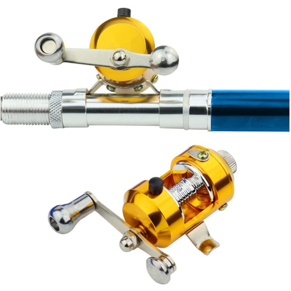 携帯用アイスフィッシングロッド＆リールセット。ペン型で伸縮式 - Penn Reel Fierce のレビューと価格