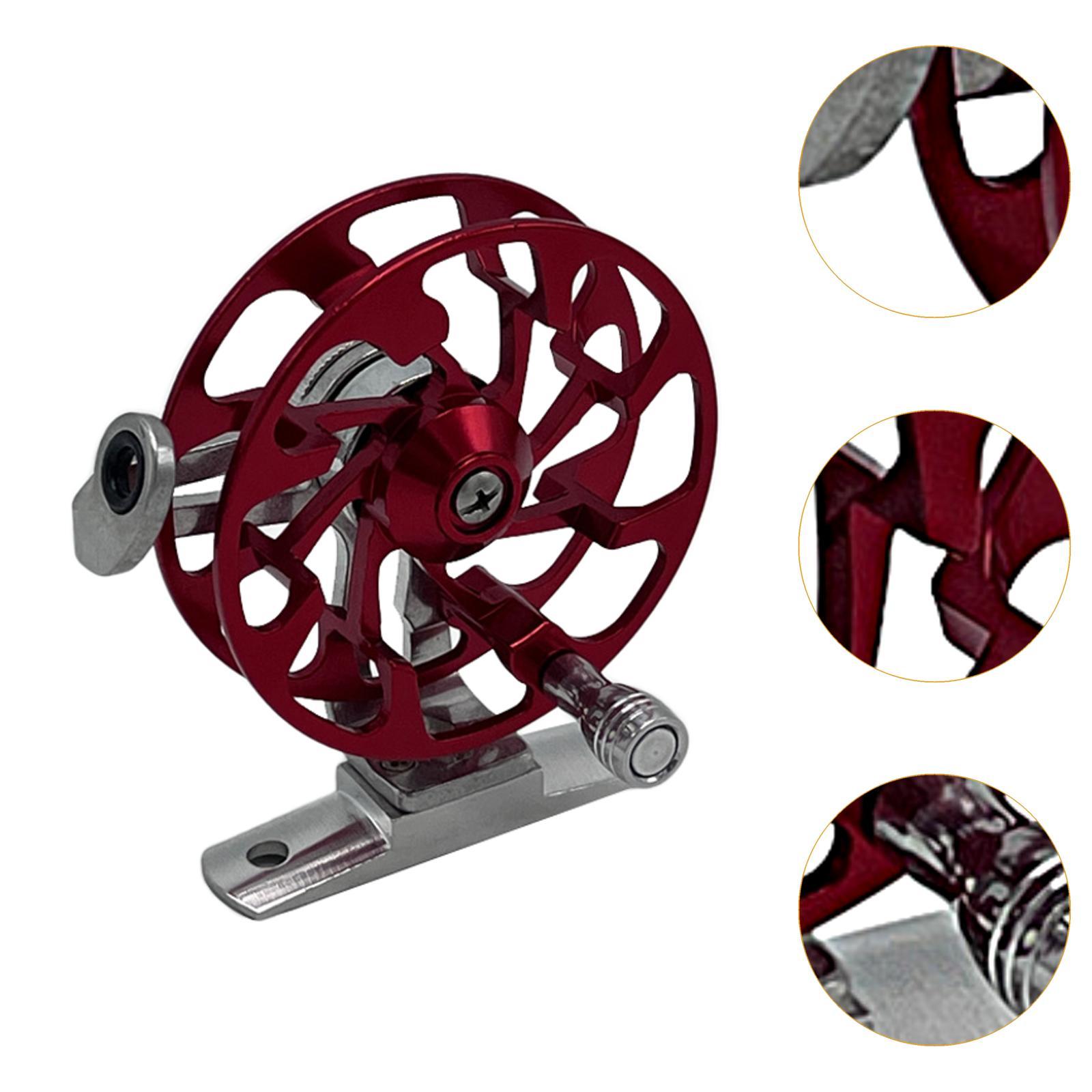 右利き用、金属製のフライリール、スピニングリール、ベイトキャ - Ice Fishing Line のレビューと価格