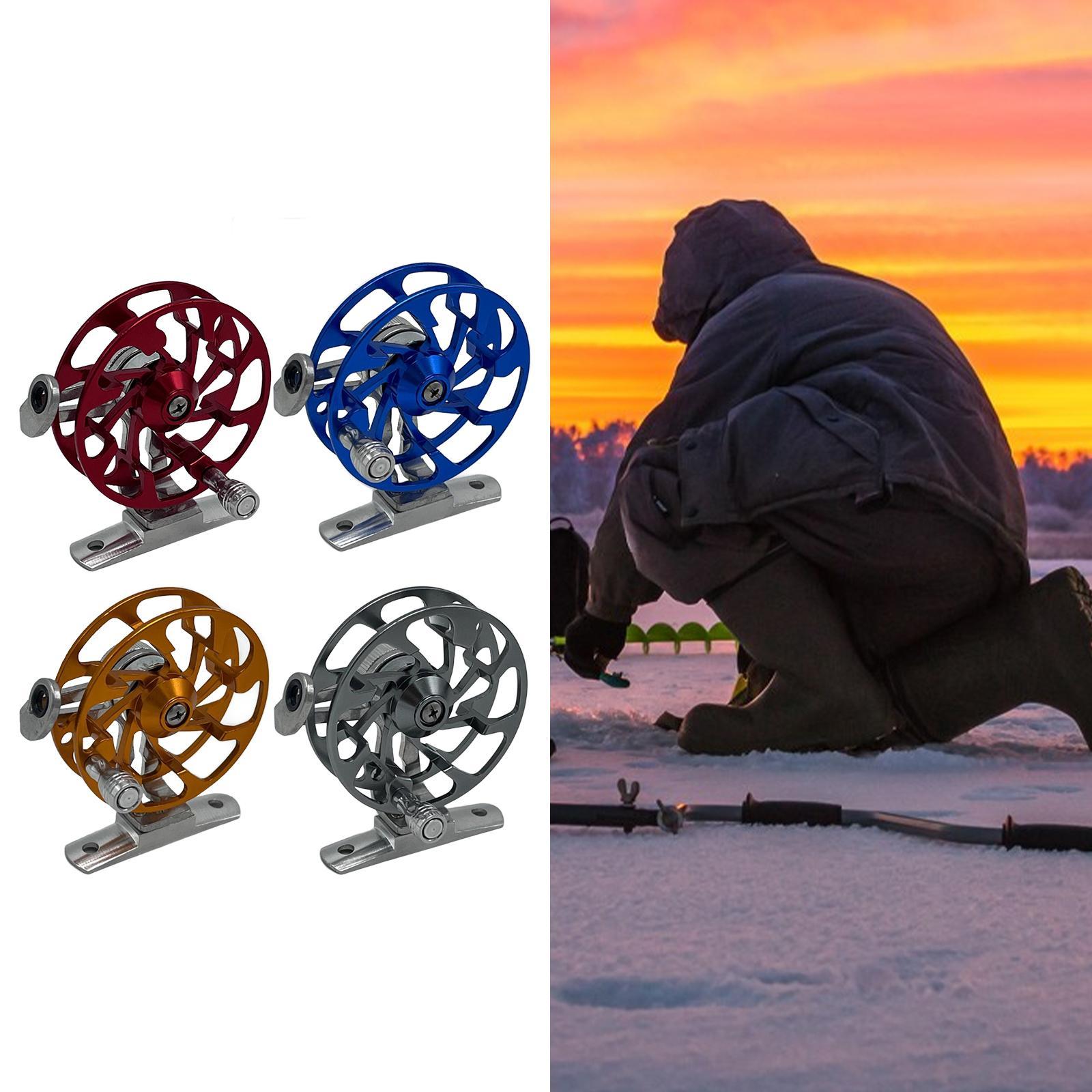 右利き用、金属製のフライリール、スピニングリール、ベイトキャ - Ice Fishing Line のレビューと価格
