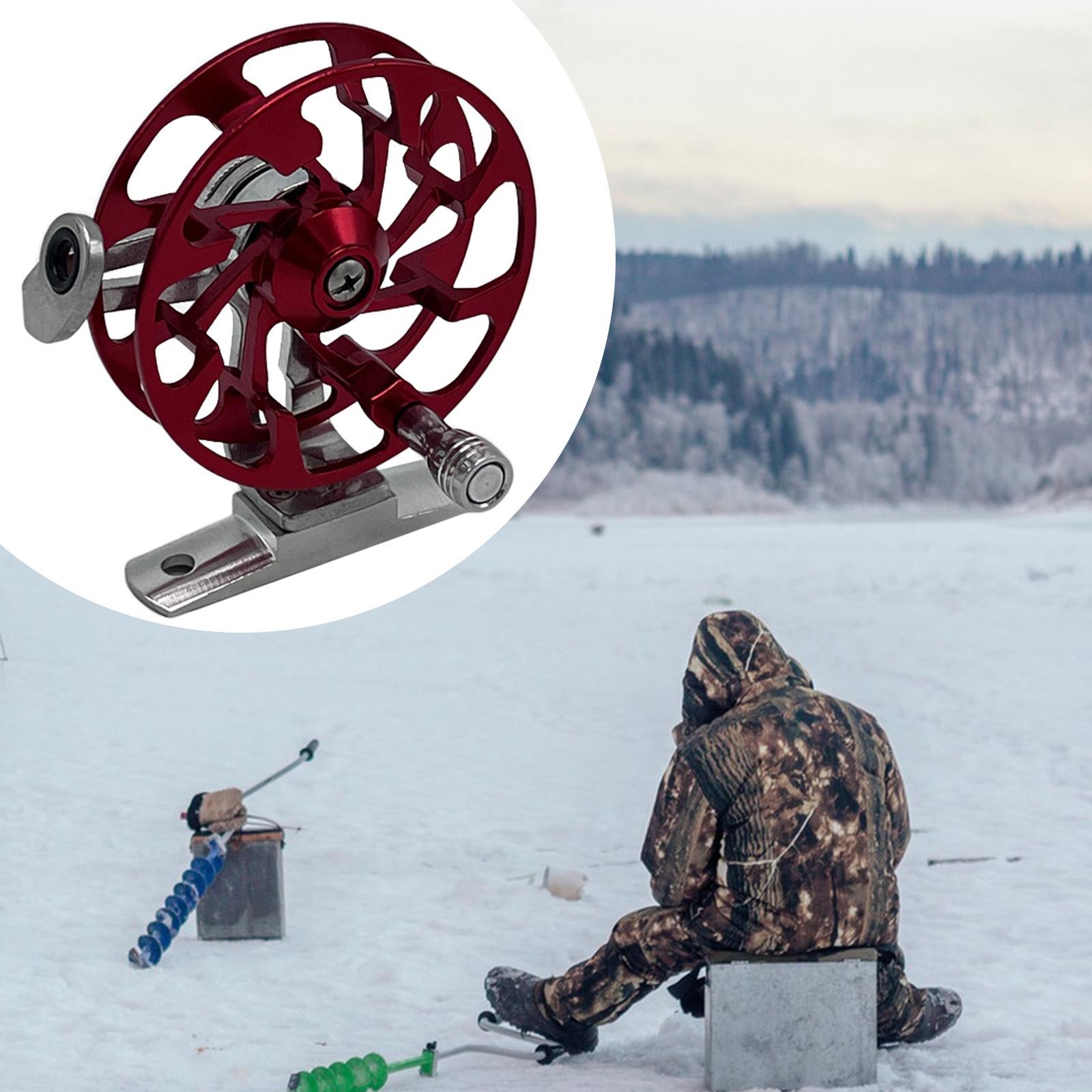 右利き用、金属製のフライリール、スピニングリール、ベイトキャ - Ice Fishing Line のレビューと価格